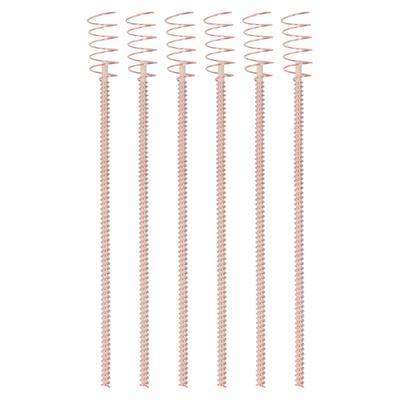 12 Inch Electric Cultivation Plant Pile Electroculture Gardening Copper Coil Antenna Set for Garden