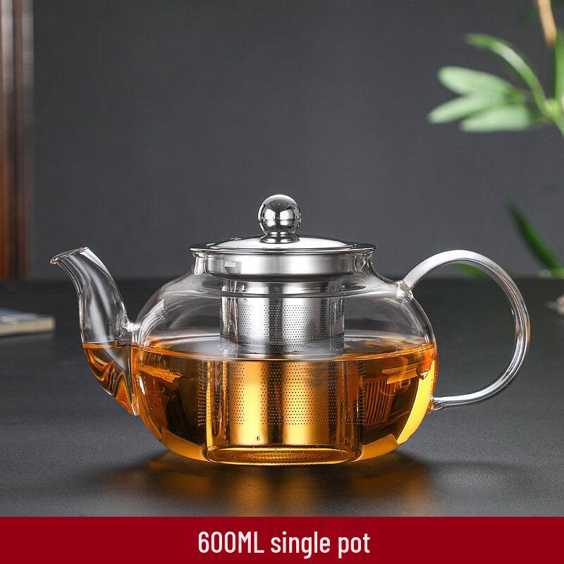 ZISIZ Heat-Resistant Glass Teapot