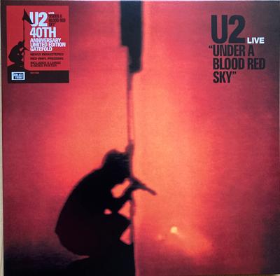LP Record U2 - Live "under A Blood Red Sky"(Red Vi 5817464 Island Records 2023 Worldwide Rock