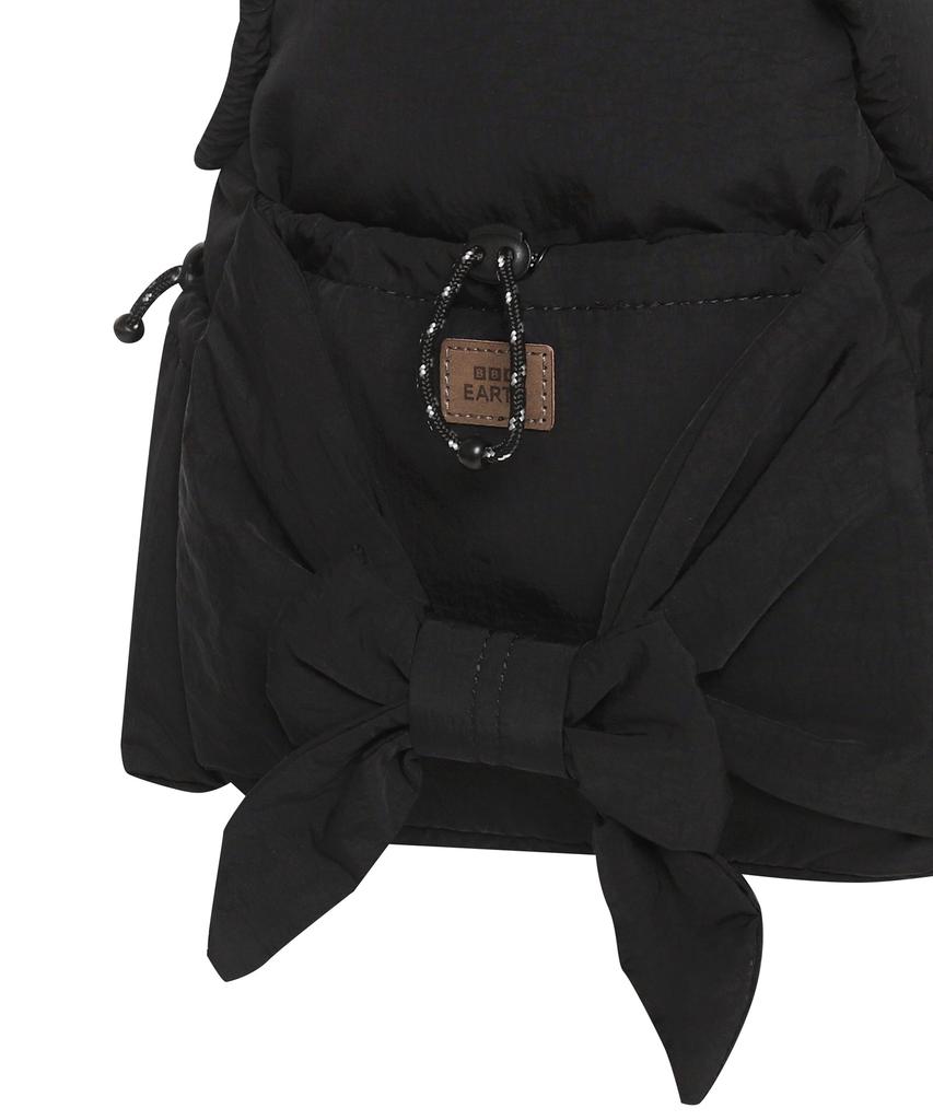 Bibissieoseu Rough Ribbon Mini Backpack_Black