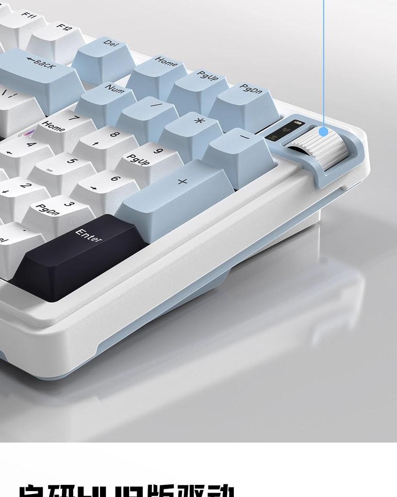 KZZI Kezhi K98 V2 Mechanical Keyboard: Three-Mode Bluetooth, 2.4G Wired, Gasket Mount, Custom Hot-Swappable.