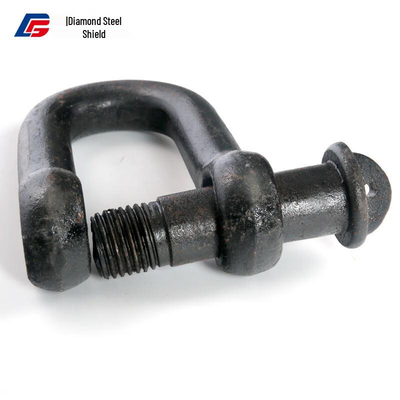 High Strength Marine Bow Shackle G6.5T CN plug (adapter included)