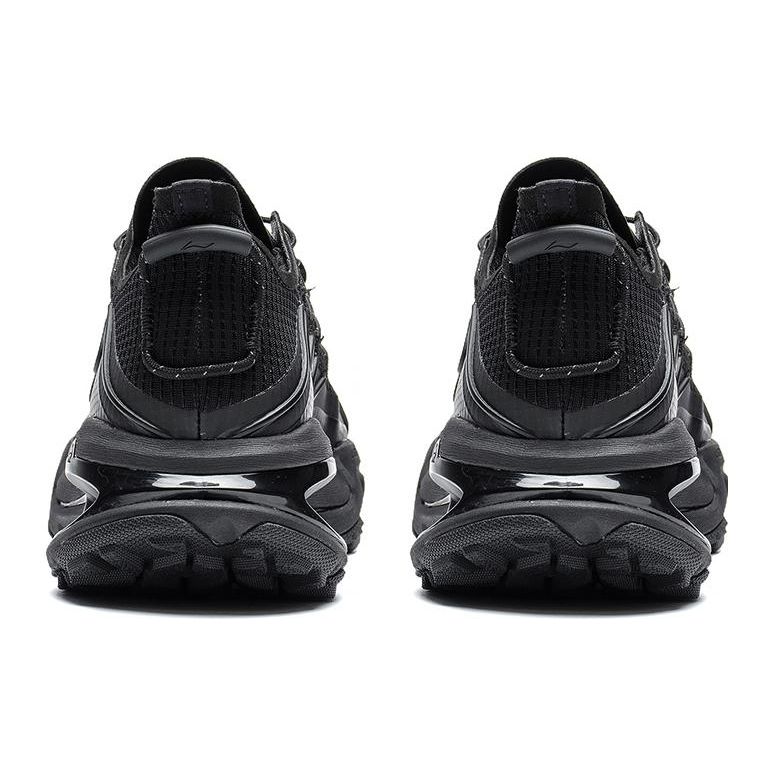 Li Ning Yijie Durable Breathable Low-Top Running Shoes Men Sneakers Black ARDT011-5