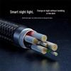 Transparent 240W Super Fast Charging USB-C Cable for Huawei Honor 10A Flash Charging Data