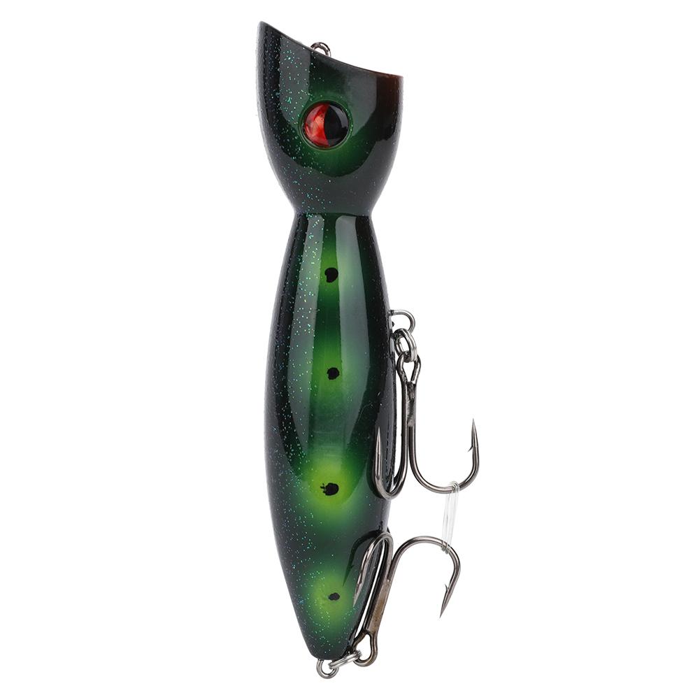 Plastic 3D Fish Eye Large Popper Lifelike Artificial Hard Bait Fishing Lures Fish Tackle Accessory