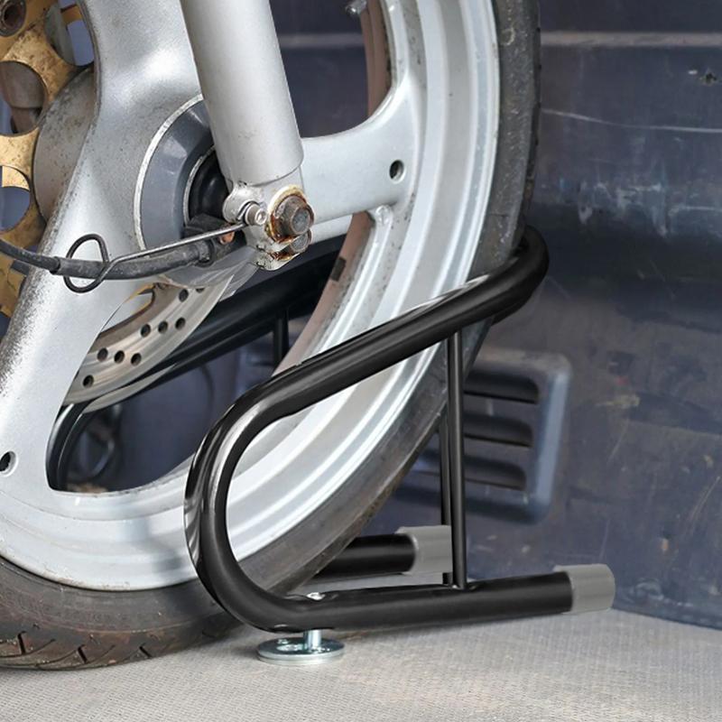 Stojan na parkovací stojan pro přední kolo motocyklů Zakládací klíny na kola z nerezové oceli pro příslušenství motocyklů