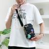 Borsa a tracolla impermeabile in nylon da donna per telefono, borsa a marsupio piccola, custodia da cintura, portafoglio