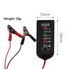 1Pcs 12V 24V Alternator Tester Car Battery Tester Led Display 6 Light Car Battery Checker Analyzer Auto Repair Diagnostic Tool