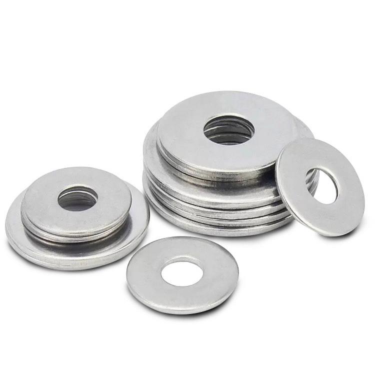 M1.6/ M2/ M2.5/ M3/ M4/ M5/ M6/ M8-M30 Large Flat Washer 304 Stainless Steel Big Metal Gasket Meson Plain Washers