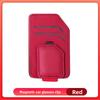 Car Magnetic Glasses Clip, Leather Non-slip, One-handed Take-and-place Multi-function Bracket
