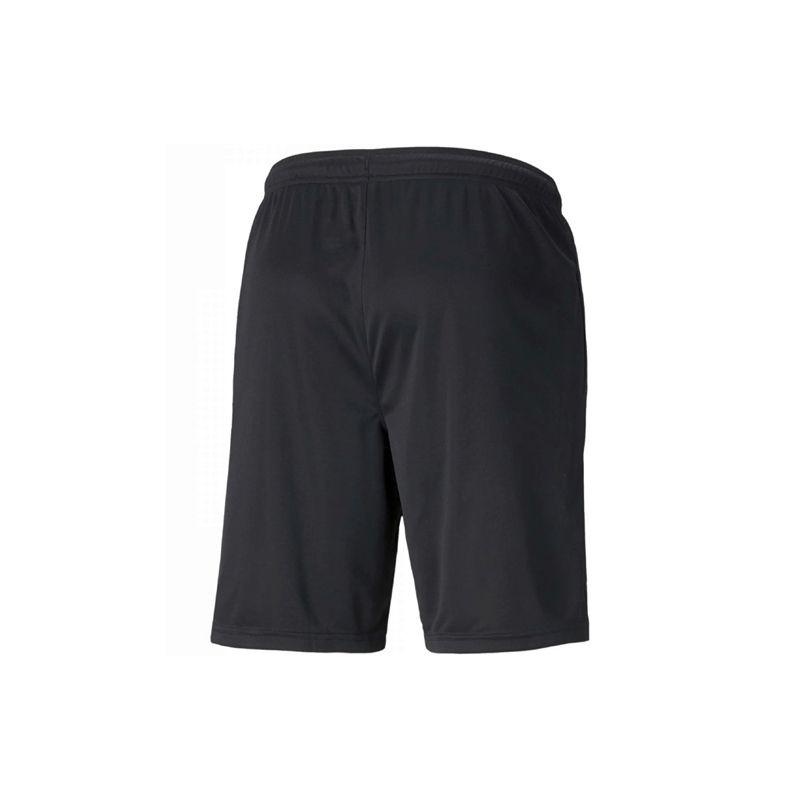 Puma Logo Print Football Training Shorts Men Bottoms Black 657538-03