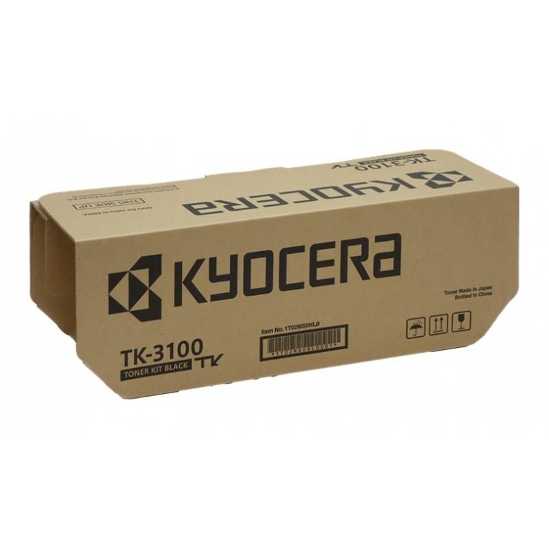 Kyocera TK3100 Negro Cartucho de Toner Original - 1T02MS0NL0-TK3100