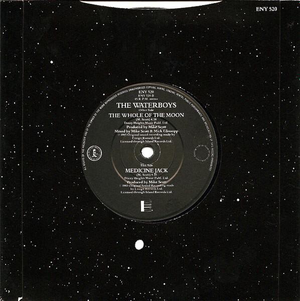 

7-дюймовая пластинка WATERBOYS - The Whole Of The Moon ENY520 Ensign 1985 UK Rock Б/у
