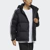 adidas 3ST Puff Down Outdoor protection against cold Stay Warm hooded down Jacket Black Men's EH3972