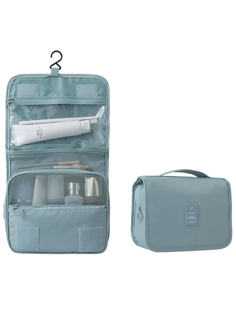 Travel Makeup Bag Waterproof Toiletries Organizer High Quality Women Neceser Bathroom Hook Wash Pouch Hook Makeup Storage Bag
