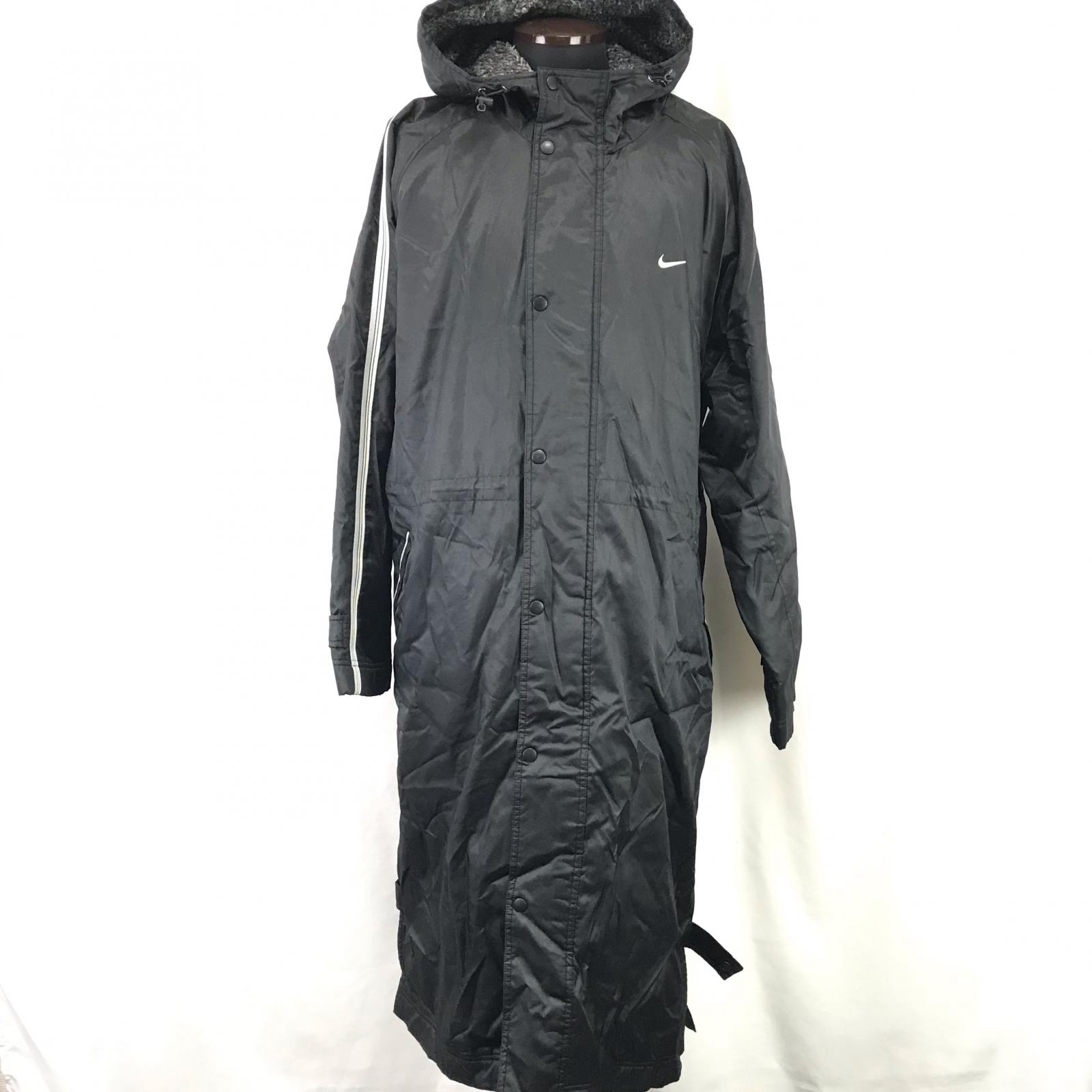 

NIKE Bench Coat Men’s L Black Soccer Warm Blouson Outerwear(USED)