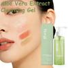 Aloe Vera Reinigungsgel Make-up-Entferner Sanfte Gesichtsreinigung Feuchtigkeitsspendend Hyaluronsäure Ölkontrolle Porenverfeinerung Hautpflege