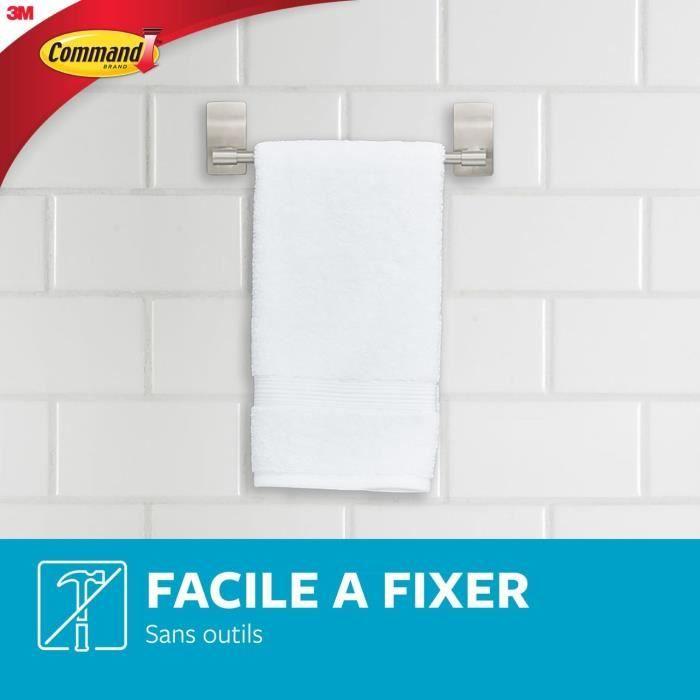 3M Držák na ručníky na ruce nikl