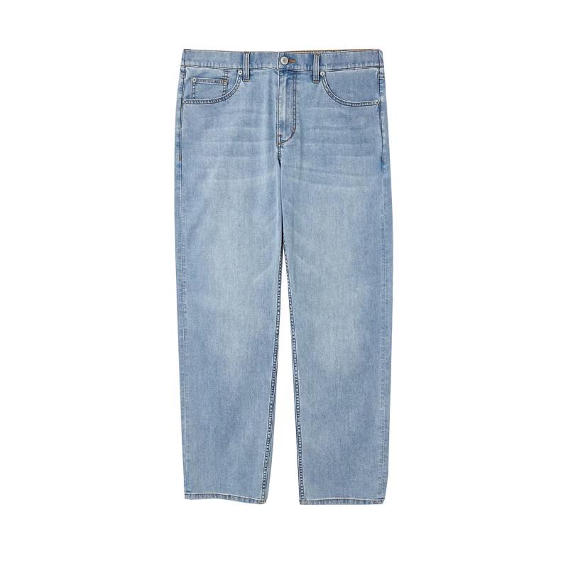 Jack & Jones Men's Loose Straight Cropped Denim Jeans 226232033