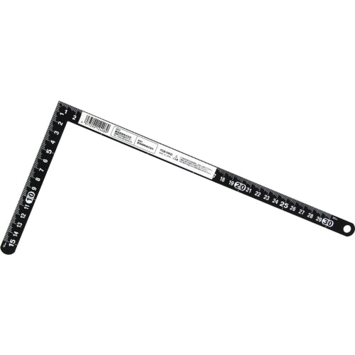 SK11 (SK11) 30cm FCB-30KD Carpenter Ruler for DIY Use, with Easy-to-Read Stepped Graduations