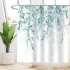 Rideau de Douche Imperméable Polyester Rideau de Salle de Bain Rideaux de Bain Rideau de Douche Hôtel Ménager Pour la Maison