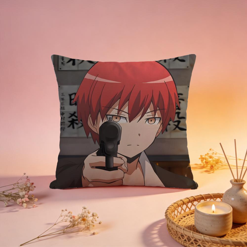 

Trendy AAssassination Classroomed Cushion Cover Comfortable Durable Pillow Cover MultiScene for Home Office Car Sofa 30X30cm