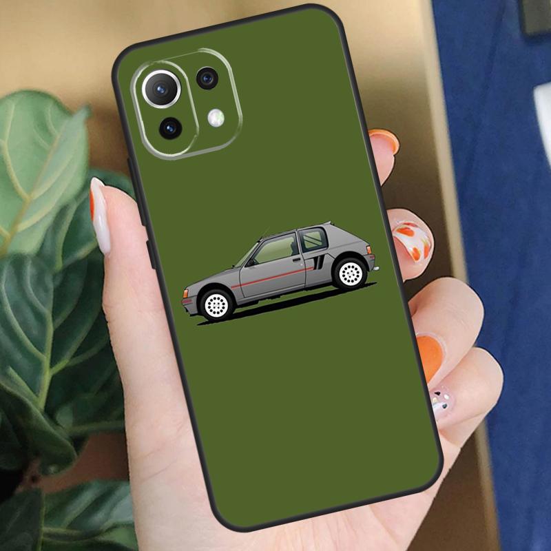 T16 Rally Car Case For Xiaomi 15 14 Ultra 13T 14T 15T Pro 17 Pro Max POCO X7 Pro X5 X6 F5 F6 F7 F8 Coque