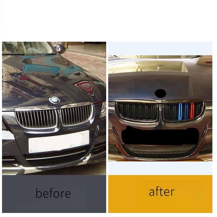 Pentru BMW E90 E91 Seria 3 2005-2008 Grilă Rinichi Admisie Față Grilă Racing Accesorii Tuning Sport Kit Caroserie