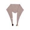 Atmosphere wool knitted cute doll triangle scarf shawl women's autumn and winter warm solid color scarf