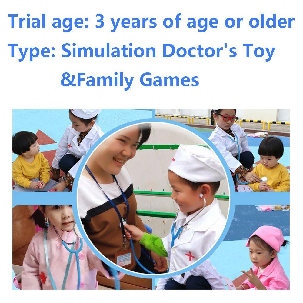 Games Simulation Stethoscopes Kids Stethoscope Toy Simulation Doctor's Toy Play House Toys