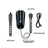Bicycle Light With Horn 120 DB Waterproof 3 Modes Bicycle Front Light Horn  Outdoor USB Rechargeable MTB Cycling Bike Bell