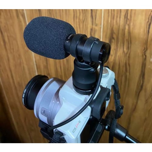 GONKISS Gąbka Mikrofonowa Osłona Przeciwwietrzna do Mikrofonów Nakamerowych, Duża, Zestaw 4 szt., Czarna