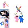 Poppy Playtime Huggy Wuggy Figurky Silikonový Klíčenka Přívěsek Hračka na Uvolnění Stresu