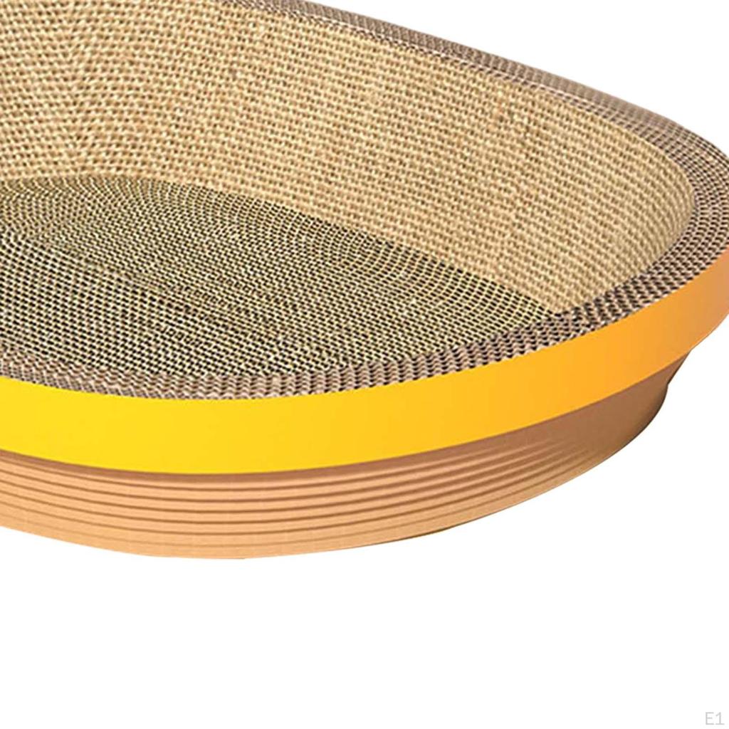 Cardboard Scratching Board Thicken Corrugated Lounge Bed Durable for Kitten Training Toy Claw