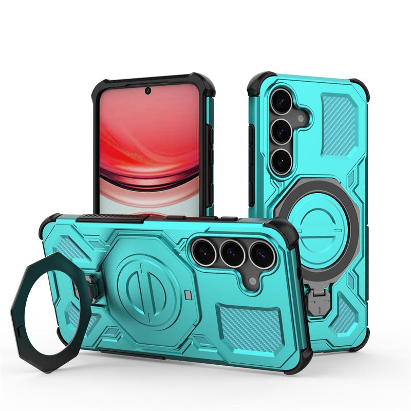 Magnetic Wireless Charge Cover For Samsung Galaxy S25 Ultra S25 Plus Phone Holder Case Samsung S25 Cover For Samsung S25 Case