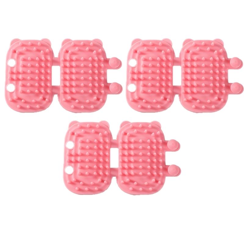 3 шт. Самовычесывающая щетка для кошек, настенная угловая щетка для груминга, угловая когтеточка, массажная угловая щетка, товары для скучающих кошек