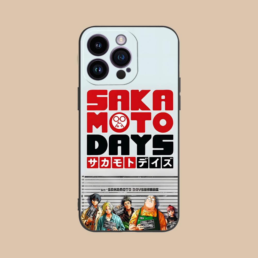 Sakamoto Days Mobile Phone Case for iPhone 17 16 15 14 13 12 11 X XR XS 8 7 Air Pro Max Plus Mini Colorful Cover Luxury Pretty