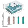 20Mm Long Sanding Bands,Nail Art Grinding Sanding Bands With Bit Nail Art Removal Sand Bands Nail Grinding Tool #120/#180/#240