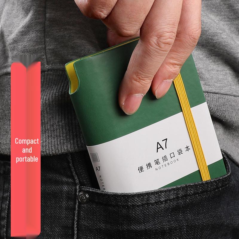 A7 Pocket-Sized Mini Notebook for On-the-Go Notes