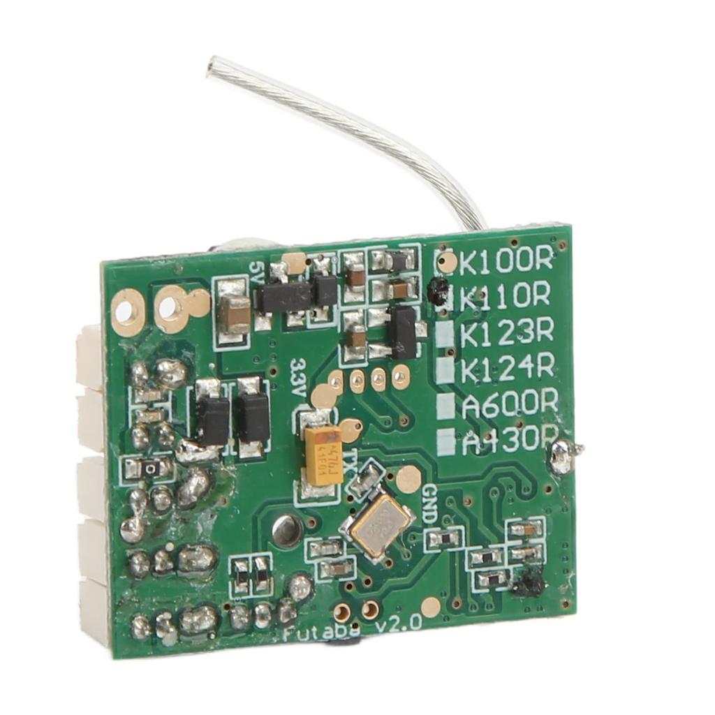 RC Airplane Receiver Board for XK K110 Remote Control Models, K110.004 Receiver Main Board Replacement Part, 3-7V Compatible