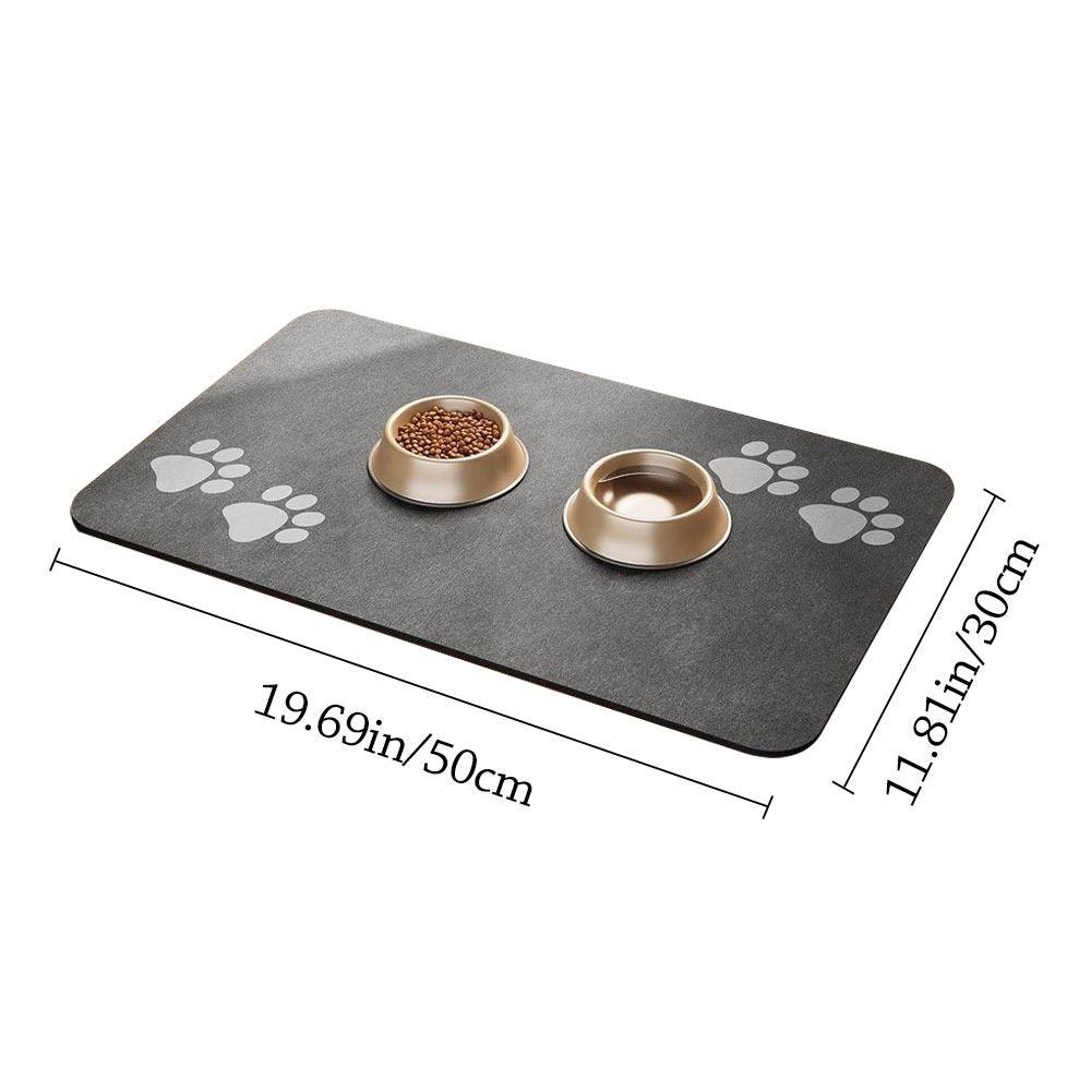 Anti Slip Pet Feeding Pad Dirt Resistance Pet Mats Practical Cat Dog Sleeping Mat