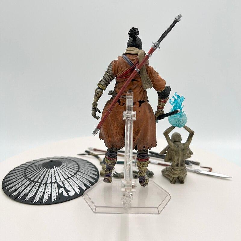 15cm Figma Sekiro :Shadows Die Twice Anime Figure Sekiro Dx Action Figure Sekiro Figurine Collection Model Doll Toy Gift