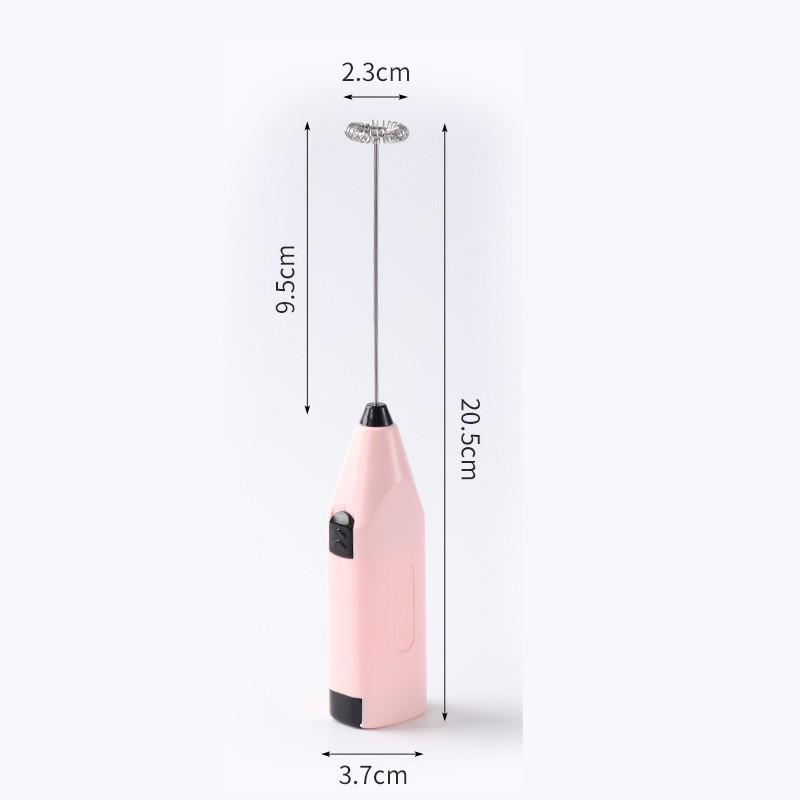 

Беспроводной ручной вспениватель молока и венчик для яиц - Мини электрический взбиватель крема для выпечки