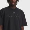 Under Armour X Mansory Collaboration FW25 Heavyweight Short Sleeve T-Shirt Loose Comfortable Skin-Friendly Crew Neck Men Tops 6009101-001