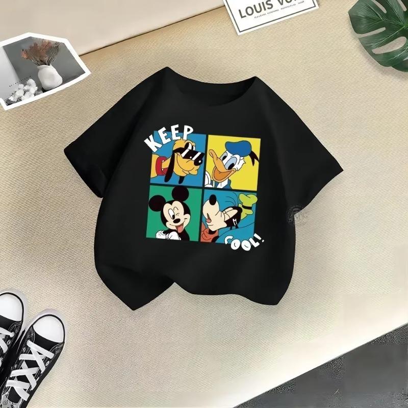 Summer Boys T-shirt Cotton Casual Funny Energy=Milk+Coffee Print Men Cool Loose O-neck Tops For Baby Kids Short Sleeve Male Tees