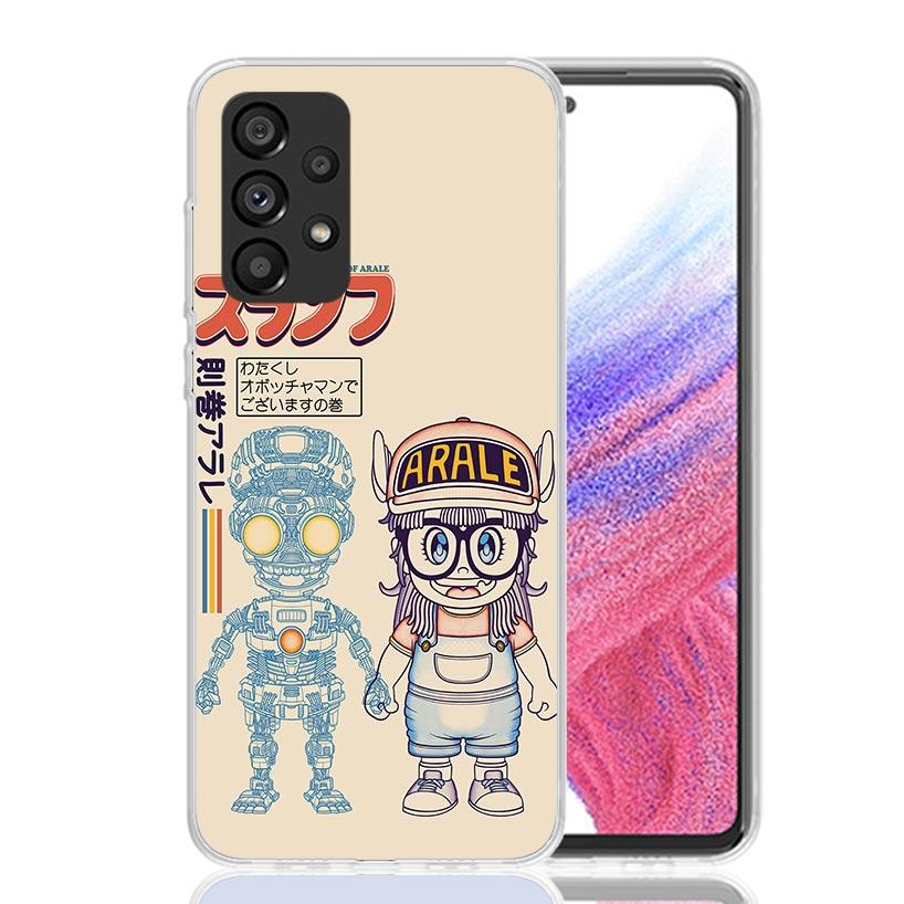 

Arale Dr Slump Phone Case for Samsung Galaxy A52 A51 A50S A12 A22 A32 A72 A10S A30S A31 A71 Note 20 Ultra 10 Plus S10 Galaxy A52 Samsung A20(A30)