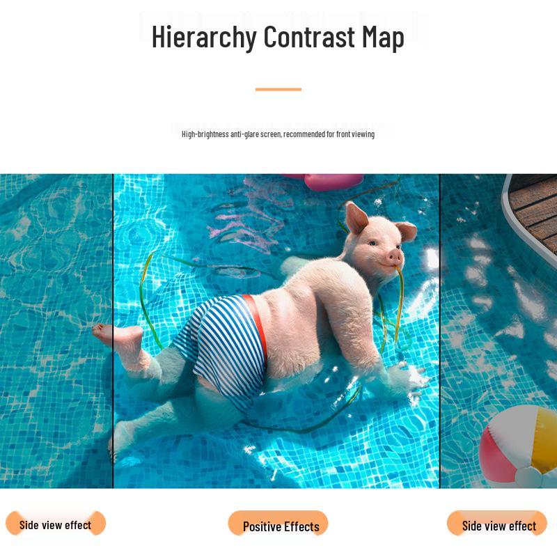 Faltbare 100-120 Zoll 4K HD Anti-Licht Metall Projektionsleinwand für Zuhause