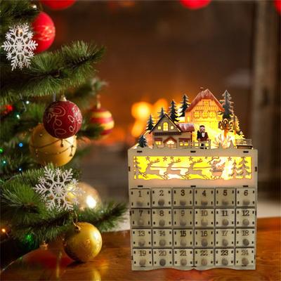 24 Tage Countdown Kalender Weihnachten Digitaler Kalender Dekorationen Weihnachtsdekorationen Heimwerkerdekorationen