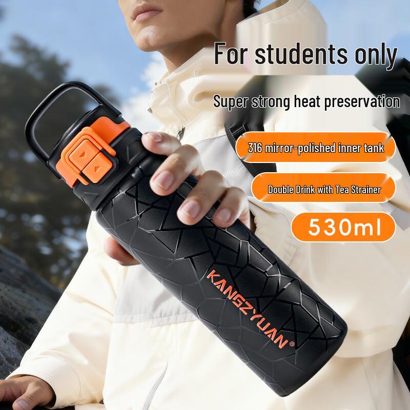 CICA 316 Stainless Steel Dual-Drink Insulated Bottle