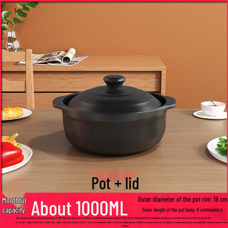 

Commercial High Heat Spodumene Ceramic Casserole Pot